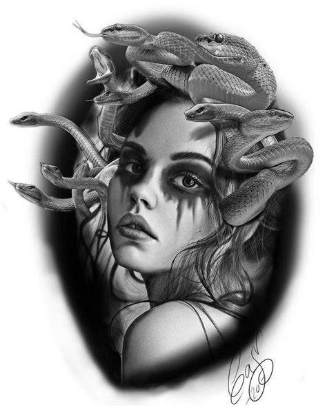 Pin By Dgtattoo On Medusas Medusa Tattoo Medusa Tattoo Design