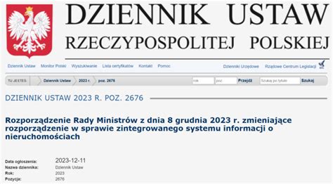 Rozporz Dzenie Rady Ministr W Zmieniaj Ce Rozporz Dzenie W Sprawie