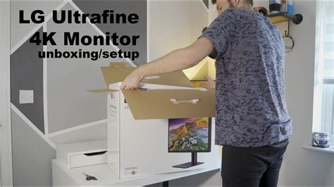 LG Ultrafine 4K Monitor Unbox First Look YouTube