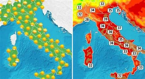 Meteo Settimana Di Fuoco Picchi Oltre I 40 Gradi In Alcune Regioni