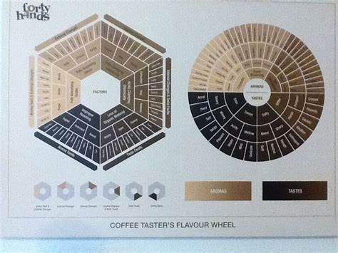 coffee flavor wheel poster - Causing Great Emotional Stimulation Online ...