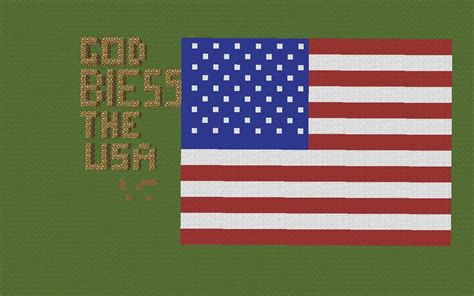 American Flag Minecraft Map