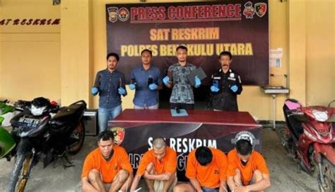 Tidak Sia Sia Ini Dia Hasil Operasi Musang Nala Ii Polres Bengkulu Utara