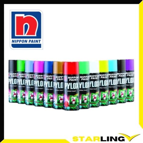 Nippon Pylox Spray Paint Cc Quick Dry Solid Colours Shopee Singapore