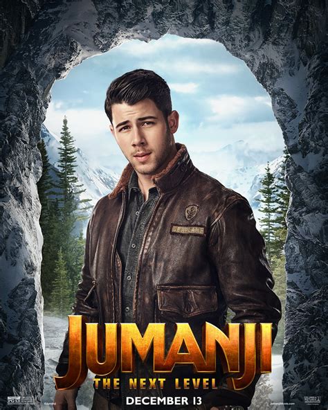 Jumanji: The Next Level (2019) Poster - Nick Jonas as Jefferson ...