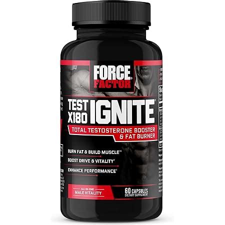 Amazon Force Factor Volcano Pre Workout Nitric Oxide Booster