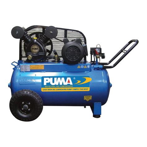 Puma Oil Lube Belt Drive Single Stage Portable Air Compressors Hp