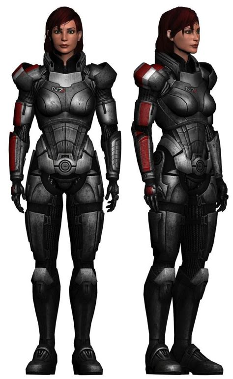 Image Result For Mass Effect 3 Female Shepard N7 Mass Effect Characters Mass Effect Female Armor