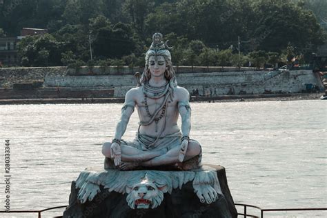 Lord Shiva Statue Ganges