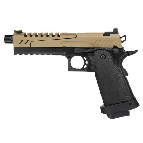 Vorsk Airsoft Hi Capa Split Slide Vollmetall Gbb Mm Bb Tan