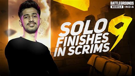 9 Solo Kills In Scrims FT Team Forever Owais Bolte YouTube