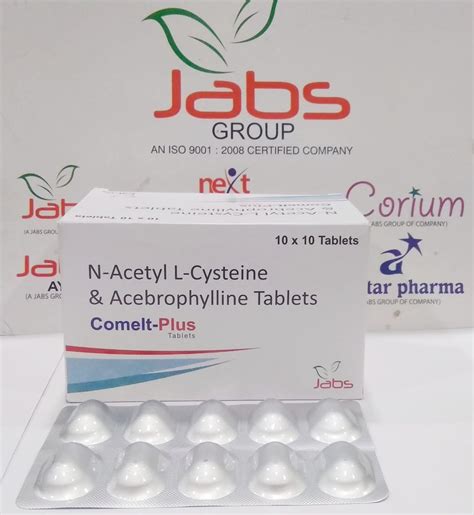 N Acetyl L Cysteine And Acebrophylline Tablets At Rs 1 Box N Acetyl