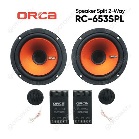 Speaker Orca 653 SPL Speaker Split 6 5 Inch Audio Orca RC 653 SPL