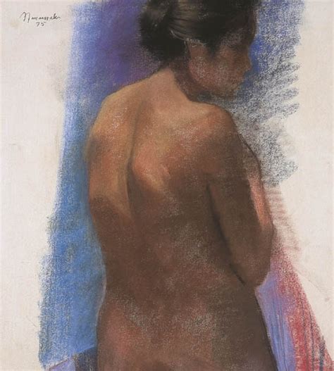 Vicente Manansala The Back View Of A Standing Nude 1975 MutualArt