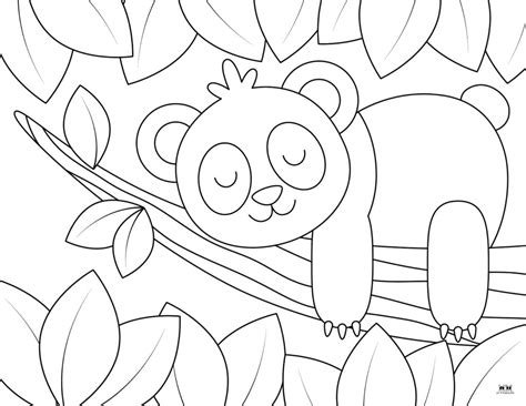 Panda Coloring Pages 25 Free Printables Printabulk