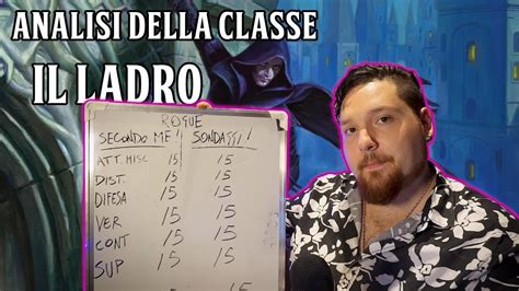 Il Ladro Guida Alla Classe Dnd E Youtube