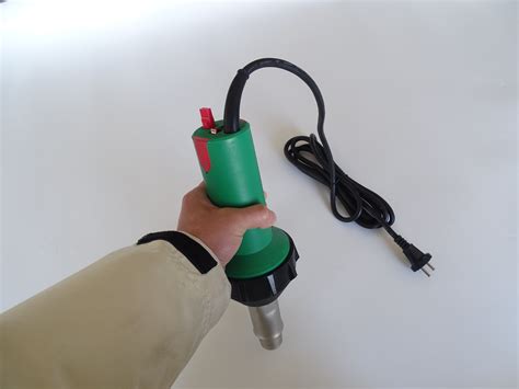 Automatic Hand Tool Hot Air Wedge Plastic HDPE PVC PE Banner Welder Welding Gun With High
