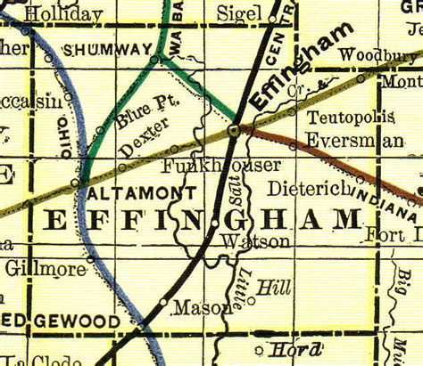 Effingham County, Illinois Genealogy: Vital Records & Certificates for ...