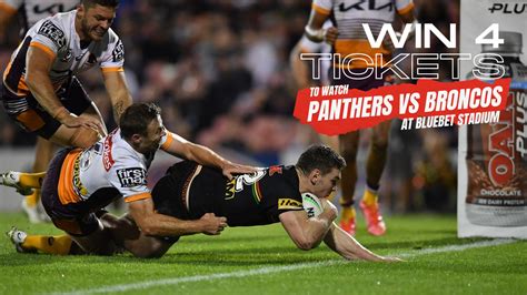 Win 4 Tickets to Panthers vs Broncos - Panthers Penrith