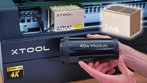 Xtool 40 Watt Laser Diode And 2 Watt Ir Engraving Comparison Youtube