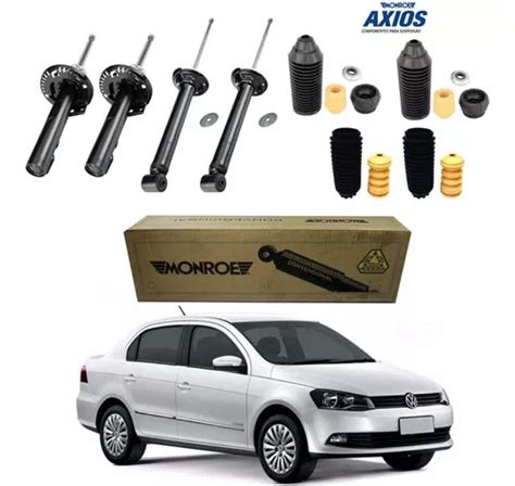 Kit 4 Amortecedor Monroe Original Kit Axios Voyage G6 2013