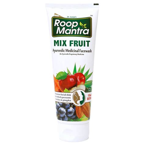 Roop Mantra Mix Fruit Face Wash 115 Ml For All Skin Types At Best