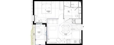 Plan Appartement T2 De 42 70 M² Neuf Résidence « Coeur Saint Louis à