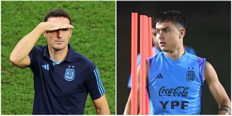 Argentina Scaloni Revela El Motivo Por El Que Dybala No Jugó En El Mundial Ar