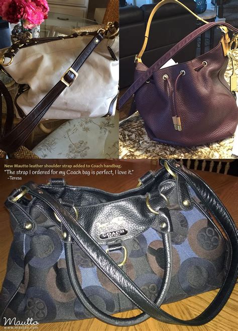 Custom Replacement Straps And Handles For Coach Handbagspursesbags