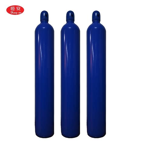 High Pressure Seamless Steel Gas Cylinder L Argon Oxygen Carbon