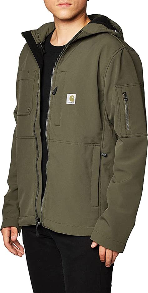 Carhartt Mens Hooded Rough Cut Jacket I Max Fashions