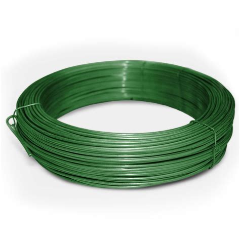 Buy Flodi Galvanised Pvc Coated Garden Wire Green Mm M