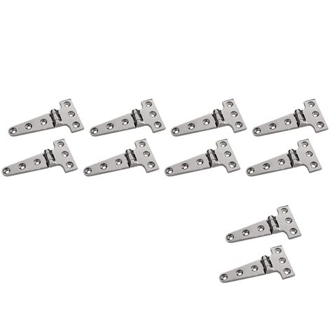 10 Pcs Heavy Duty T Hinge 316 Stainless Steel Marine Grade Casting Hinge Door Hatch Hinge Boat