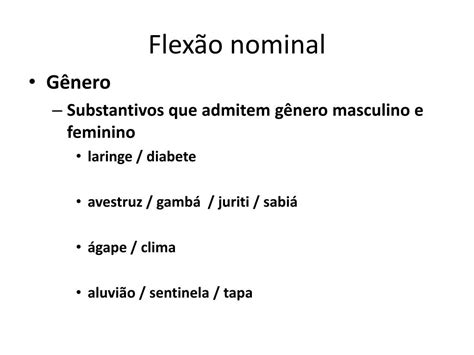 Ppt Estrutura Morfosint Tica Flex O Nominal E Verbal Tempos E