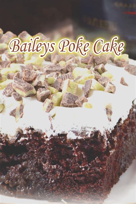 Baileys Poke Cake