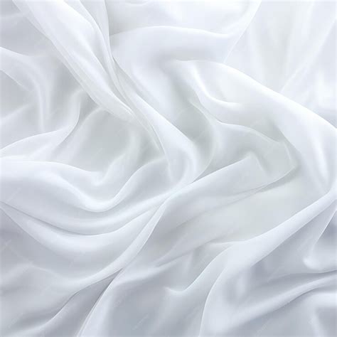 Premium AI Image | White Satin Fabric Texture Background White Cloth Texture