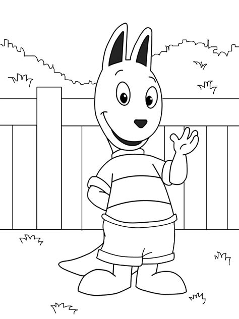 Tasha Backyardigans Coloring Pages