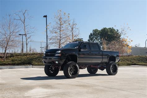 King Lift On Custom Black Chevy Silverado Carid Gallery