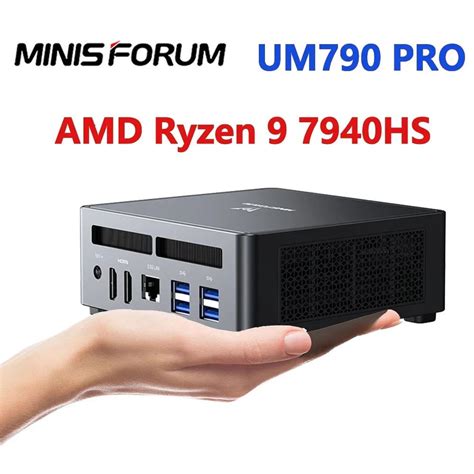 Микрокомпьютер Minisforum UM790 Pro_DDR5 RAM 64 ГБ SSD 2ТБ NVME ...