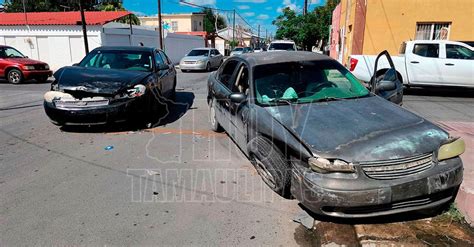 Hoy Tamaulipas Accidente En Tamaulipas Se Pasa Alto Y Causa Choque En