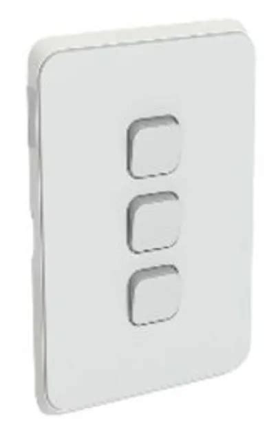 Clipsal Iconic Switch Plate Skin Gangs Horizontal Vertical Vivid