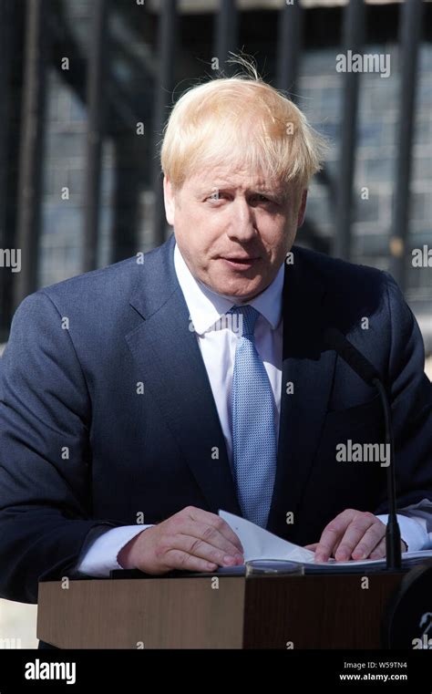 Boris Johnson Becomes Uks Prime Minister Stock Photo Alamy