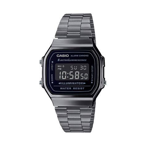 Casio Vintage Series Digital Black Dial Unisex S Watch A Wgg Bdf