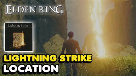 Elden Ring Lightning Strike Location Incantation Youtube