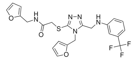 N FURAN 2 YLMETHYL 2 4 FURAN 2 YLMETHYL 5 3 TRIFLUOROMETHYL