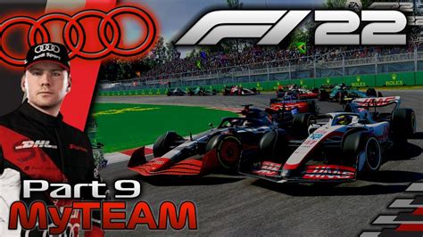 STARTPLATZ P22 WAS IST DRINNEN Audi F1 22 MyTeam Karriere Part 9