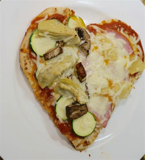 How To Make Heart Shaped Pizzas Positively Stacey