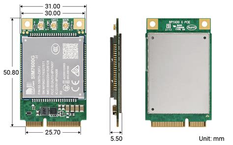 Sim G H Pcie Simcom Original G Lte Cat Module Global Coverage