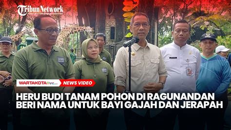 Heru Budi Hartono Tanam Pohon Di Taman Margasatwa Ragunan Serta Beri