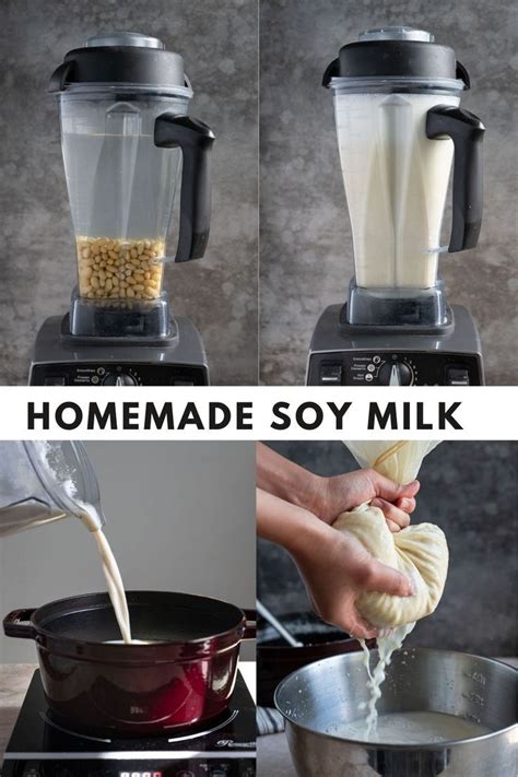 How To Make Soy Milk At Home Cooking In Chinglish Recipe Homemade